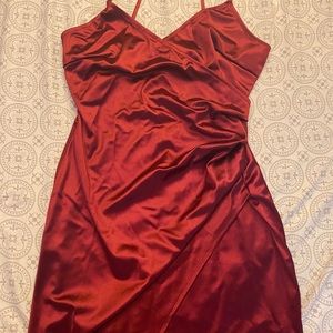 Red dress